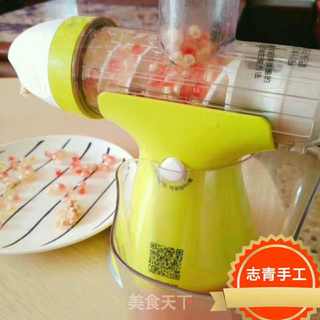 果语原汁原味的石榴汁,秋季美容养颜走起的做法步骤:3