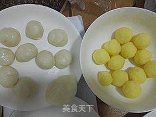 奶黄馅冰皮月饼的做法步骤:18