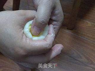奶黄馅冰皮月饼的做法步骤:21