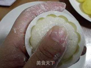 奶黄馅冰皮月饼的做法步骤:25
