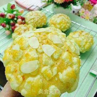 杏仁菠萝包的做法步骤:9