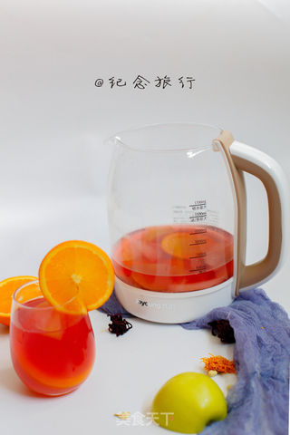 缤纷水果花茶的做法步骤:12