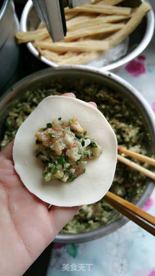 猪肉韭菜白菜馅饺子的做法步骤:8