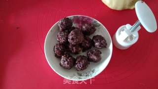 红豆月饼的做法步骤:4