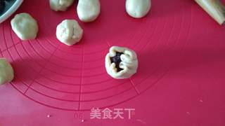 红豆月饼的做法步骤:5