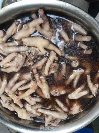 虎皮鸡爪(麻辣鸡爪)的做法步骤:5
