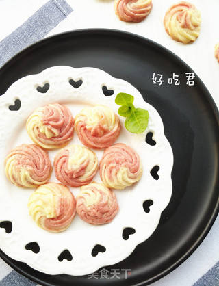 红白双色曲奇的做法步骤:12