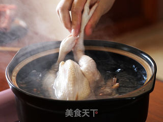 十谷参鸡汤 藏起来的美味的做法步骤:4