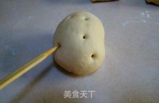 仿真土豆豆沙包的做法步骤:8