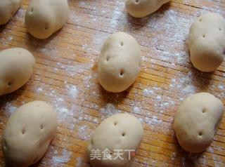 仿真土豆豆沙包的做法步骤:9