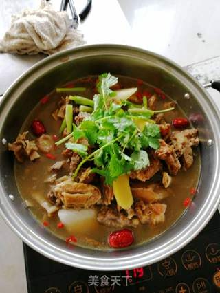 羊蝎子火锅的做法步骤:4