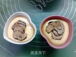 松露蒸蛋羹的做法步骤:12