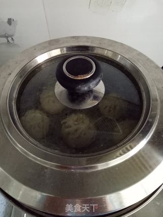 萝卜鲜肉包子的做法步骤:17