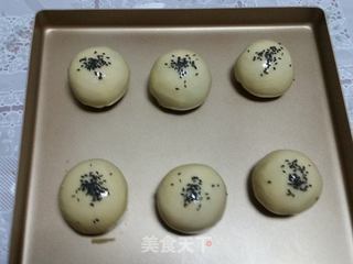 肉松麻糍蛋黄酥的做法步骤:24