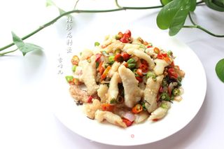 辣炒龙利鱼的做法步骤:10
