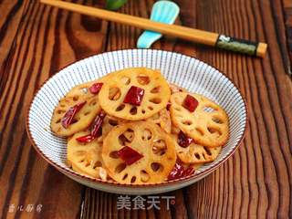 麻辣藕片的做法步骤:11