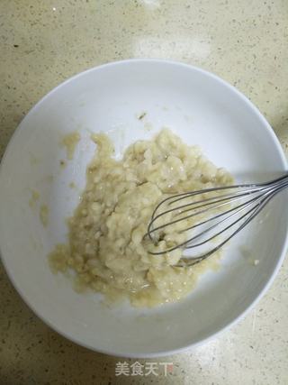 香蕉巧克力马芬的做法步骤:2