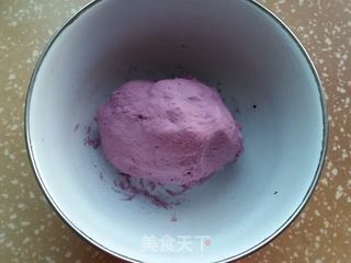 紫薯玫瑰花的做法步骤:4