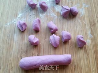 紫薯玫瑰花的做法步骤:6