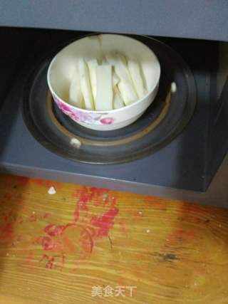 无糖少油山药紫薯糕的做法步骤:6