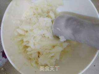 无糖少油山药紫薯糕的做法步骤:9