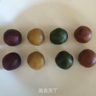 桃山皮月饼的做法步骤：2