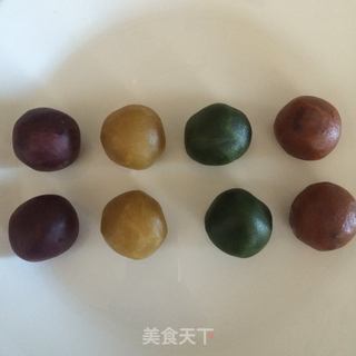 桃山皮月饼的做法步骤:2