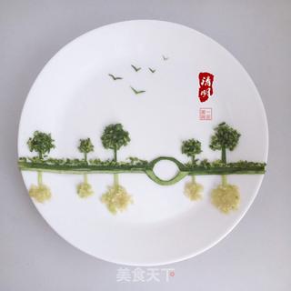 二十四节气餐盘画——清明的做法步骤:16