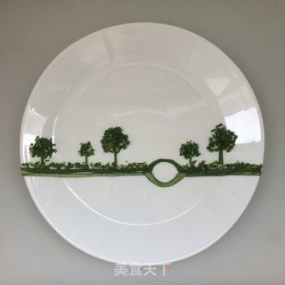 二十四节气餐盘画——清明的做法步骤:13