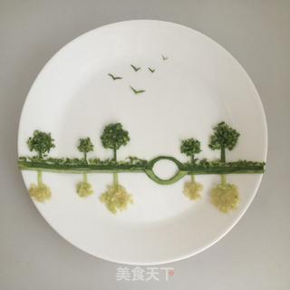二十四节气餐盘画——清明的做法步骤:15