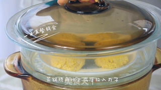 小米豆腐虾仁丸 宝宝健康辅食,高蛋白的补钙丸子的做法步骤:7