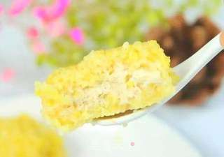 小米豆腐虾仁丸 宝宝健康辅食,高蛋白的补钙丸子的做法步骤:9