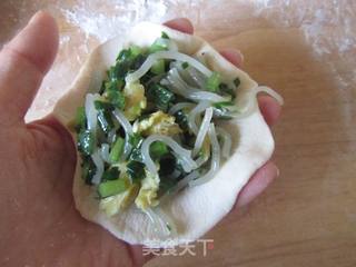 韭菜鸡蛋粉丝包的做法步骤:14