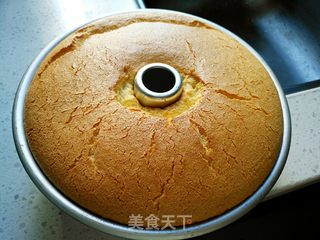 酸奶戚风蛋糕(非水浴法)的做法步骤:12