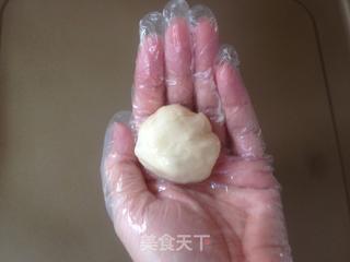 蜜豆麻薯包的做法步骤:9