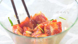 糯米蒸排骨 宝宝营养辅食,味香口感软糯的做法步骤:3