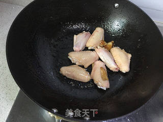 栗子烧鸡翅的做法步骤:7