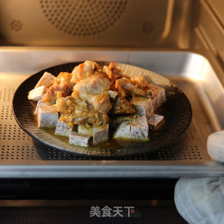 芋头蒸排骨的做法步骤:12