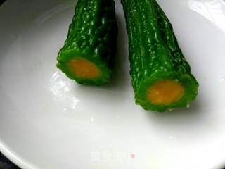 苦瓜红薯圈的做法步骤:7