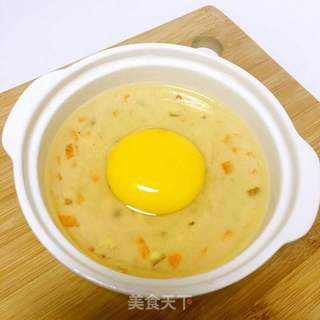 风糜蒸蛋的做法步骤:5