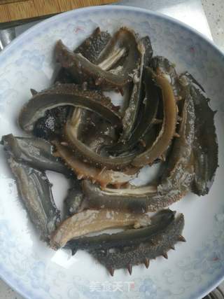 葱爆海参的做法步骤：5