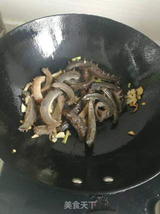 葱爆海参的做法步骤：9