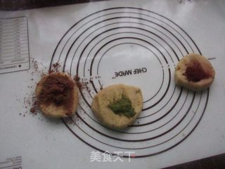 桃山皮五仁月饼的做法步骤：3