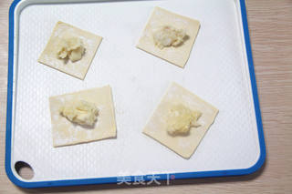 #飞饼皮榴莲酥的做法图解3