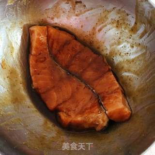 香烤三文鱼的做法步骤:4