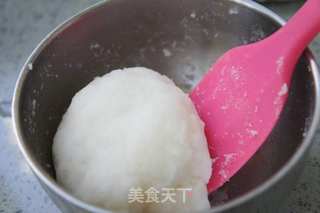超简单的彩色冰皮月饼的做法步骤:3