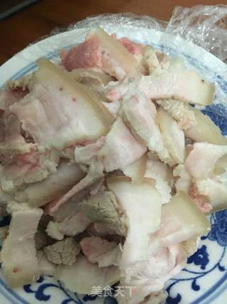 回锅肉的做法步骤:4