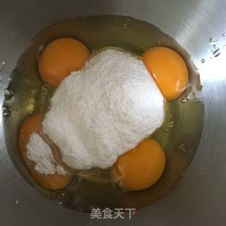 黑芝麻蛋卷的做法步骤:2