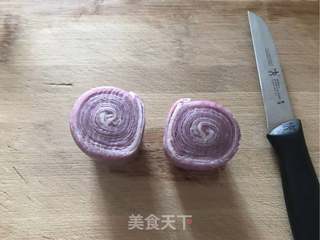 赏味中秋、乐享团圆~【紫薯螺旋蛋黄酥】的做法步骤:19