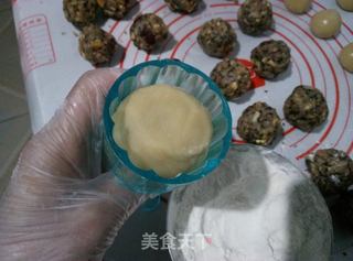 五仁月饼的做法步骤:15